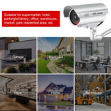 1PC Fake Camera with Flashing Red LED Waterproof