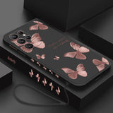Butterfly Flowers Case For Samsung