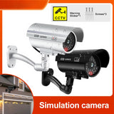 1PC Fake Camera with Flashing Red LED Waterproof