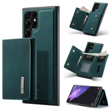 2 In 1 Magnetic Leather Card Holder Detachable Wallet Case For Samsung