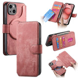 2 in 1 Detachable Card Solt Wallet For Magnetic Phone Case For iPhone