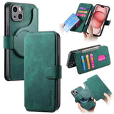 2 in 1 Detachable Card Solt Wallet For Magnetic Phone Case For iPhone