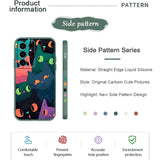 Colorful Cat Phone Case For Samsung Galaxy