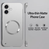 Luxury Ultrathin Magnetic Frameless Case For iPhone