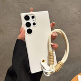 Lanyard Frosted Skin Feel Case For Samsung