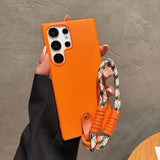 Lanyard Frosted Skin Feel Case For Samsung