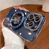 Magnetic Glitter Diamond Case for iPhone