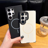 Leather Soft Shockproof Magnetic Case for Samsung