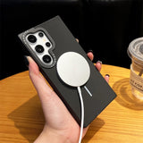 Leather Soft Shockproof Magnetic Case for Samsung