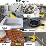 7pcs Moving Brush Head, Electric Cleaning Brush