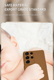 Original Square Liquid Silicone Case For Samsung