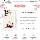 Flower Panda Phone Case For Samsung