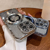 Magnetic Glitter Diamond Case for iPhone