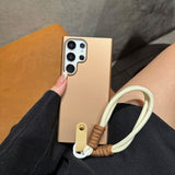 Lanyard Frosted Skin Feel Case For Samsung