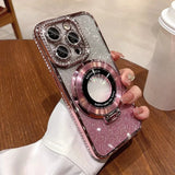 Magnetic Glitter Diamond Case for iPhone