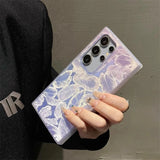 Aurora Gradient Feather Case for Samsung