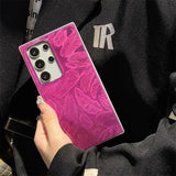 Aurora Gradient Feather Case for Samsung