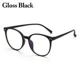 Anti Blue Light PC Frame Resin Lens Blocking Radiation Trend Clear Lenses Transparent Glasses