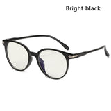 Anti Blue Light PC Frame Resin Lens Blocking Radiation Trend Clear Lenses Transparent Glasses