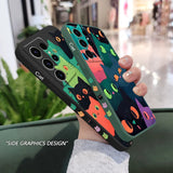 Colorful Cat Phone Case For Samsung Galaxy