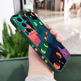 Colorful Cat Phone Case For Samsung Galaxy