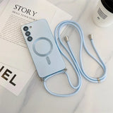Crossbody Lanyard Magnetic Case For Samsung
