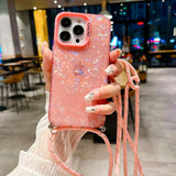 Luxury Crossbody Lanyard Phone Case For iPhone