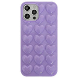 Cute 3D Love Heart Case For iPhone