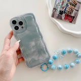 Fashion Ink Halo Dyed Phone Case with Bracelet for iphone