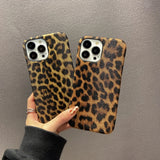 Fashion Leopard Pattern Case For iPhone