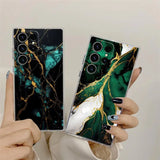 Fashion Marble Pattern Phone Case For Samsung
