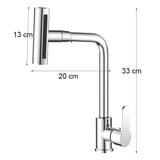 360° Rotating Waterfall Kitchen Faucet