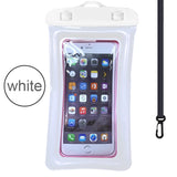 Floating Airbag Waterproof Swim Bag Phone Case For iPhone