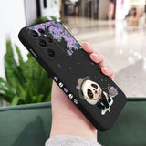Flower Panda Phone Case For Samsung