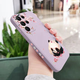 Flower Panda Phone Case For Samsung