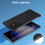Frameless Magnetic Wireless Charging Case for Samsung
