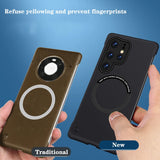 Frameless Magnetic Wireless Charging Case for Samsung