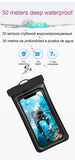 Floating Airbag Waterproof Swim Bag Phone Case For iPhone
