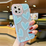 Love Heart Clear Case For Samsung