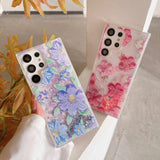 Luxury Cute Flowing Glitter Quicksand Case For Samsung