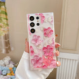 Luxury Cute Flowing Glitter Quicksand Case For Samsung