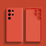 Luxury Liquid Silicone Phone Case For Samsung