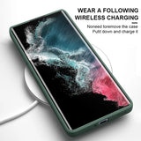 Luxury Liquid Silicone Phone Case For Samsung