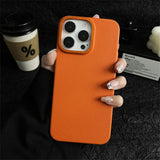Lychee Pattern Hard PC For Magnetic Thin Case For iPhone