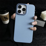 Lychee Pattern Hard PC For Magnetic Thin Case For iPhone