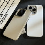 Lychee Pattern Hard PC For Magnetic Thin Case For iPhone