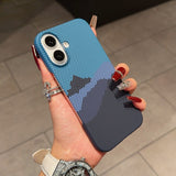 Magnetic Ultra-thin Half-covered Phone Case For iPhone