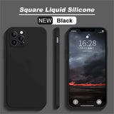 Original Liquid Silicone Shockproof Case For iPhone