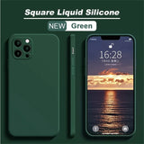 Original Liquid Silicone Shockproof Case For iPhone