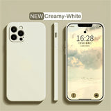 Original Liquid Silicone Shockproof Case For iPhone